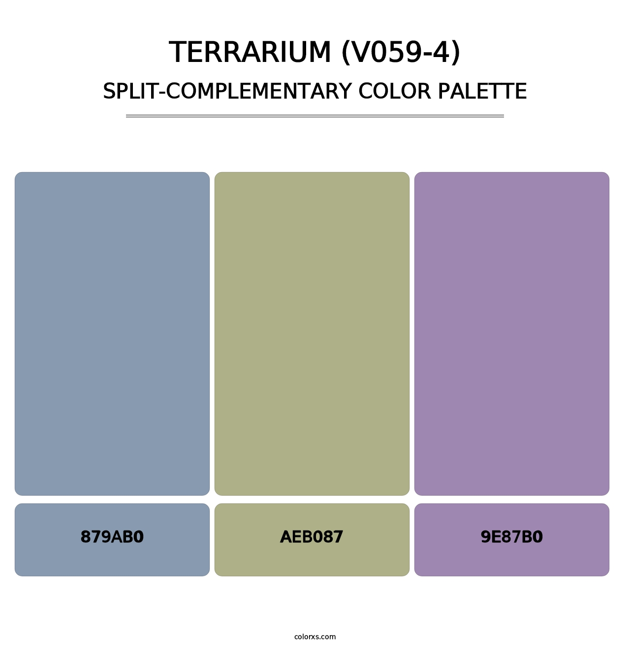 Terrarium (V059-4) - Split-Complementary Color Palette