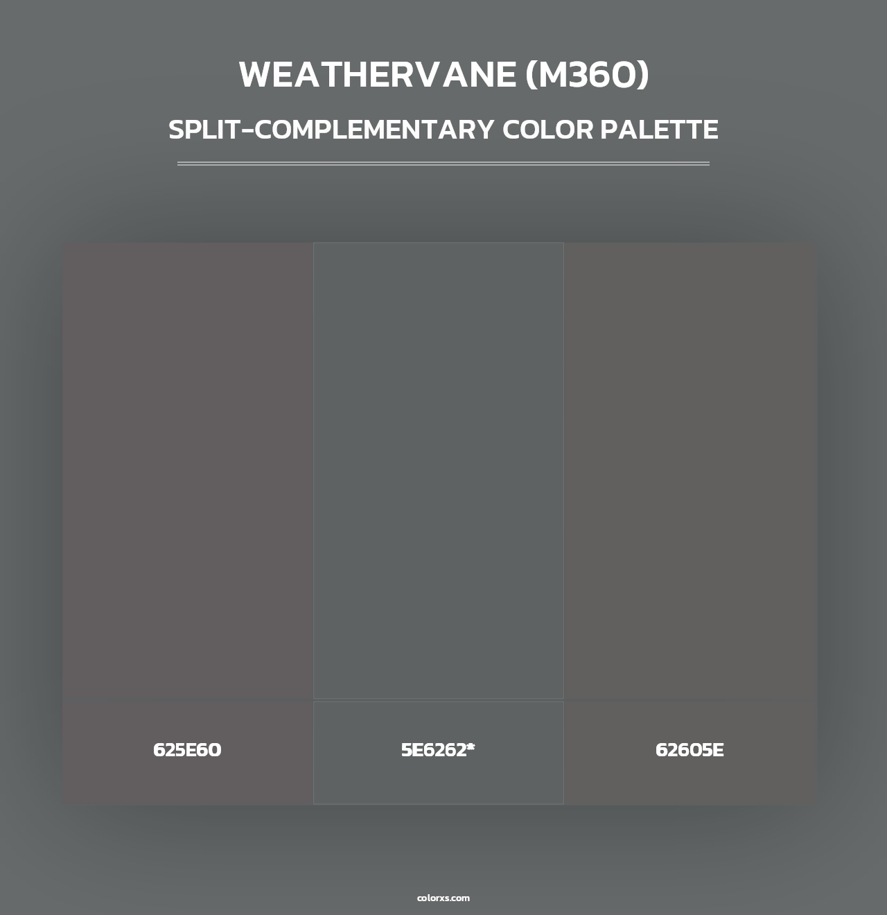 Weathervane (M360) - Split-Complementary Color Palette