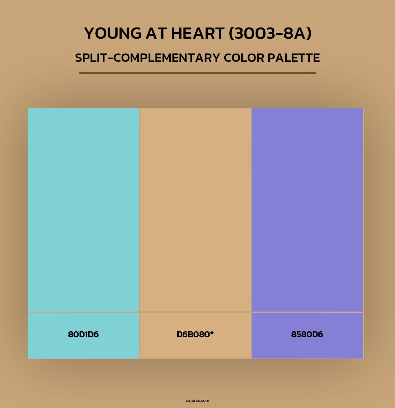 Young at Heart (3003-8A) - Split-Complementary Color Palette