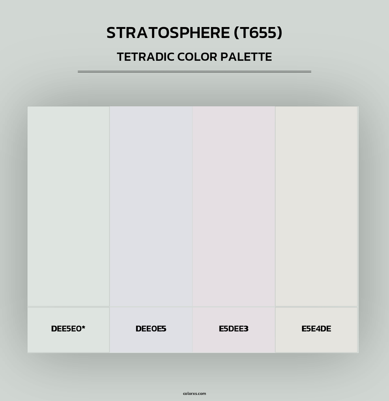 Stratosphere (T655) - Tetradic Color Palette