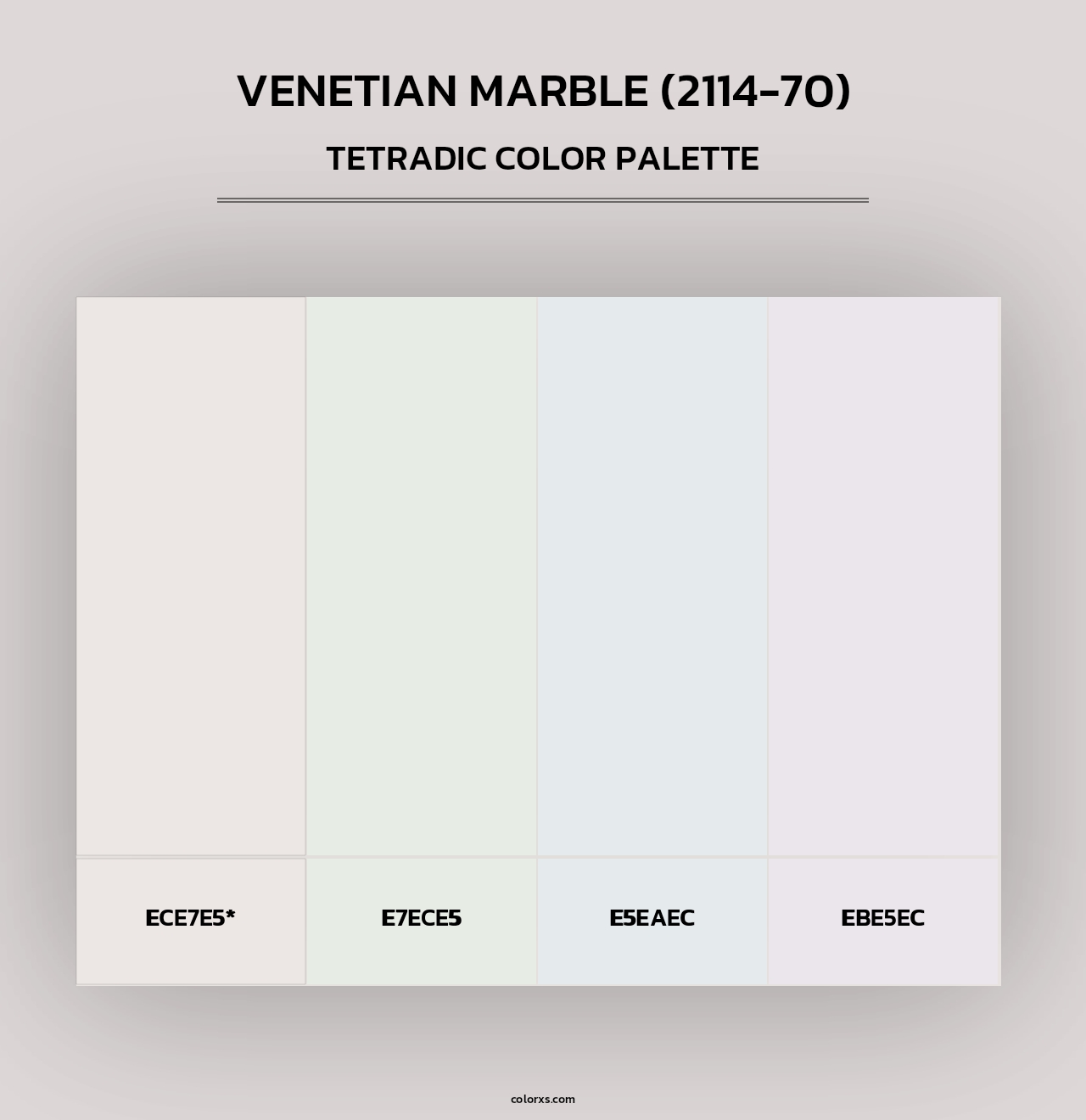 Venetian Marble (2114-70) - Tetradic Color Palette