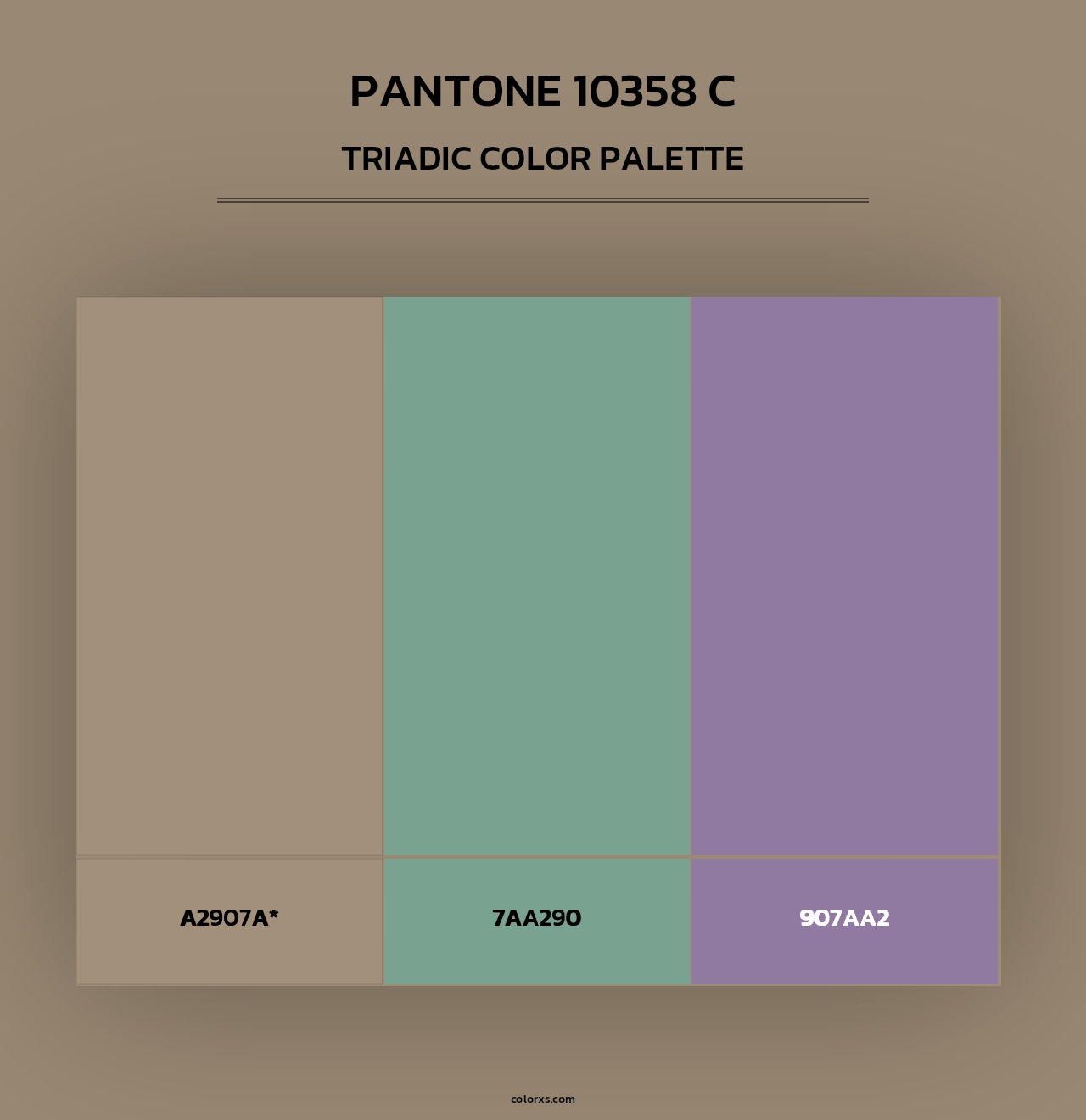 PANTONE 10358 C color palettes - colorxs.com