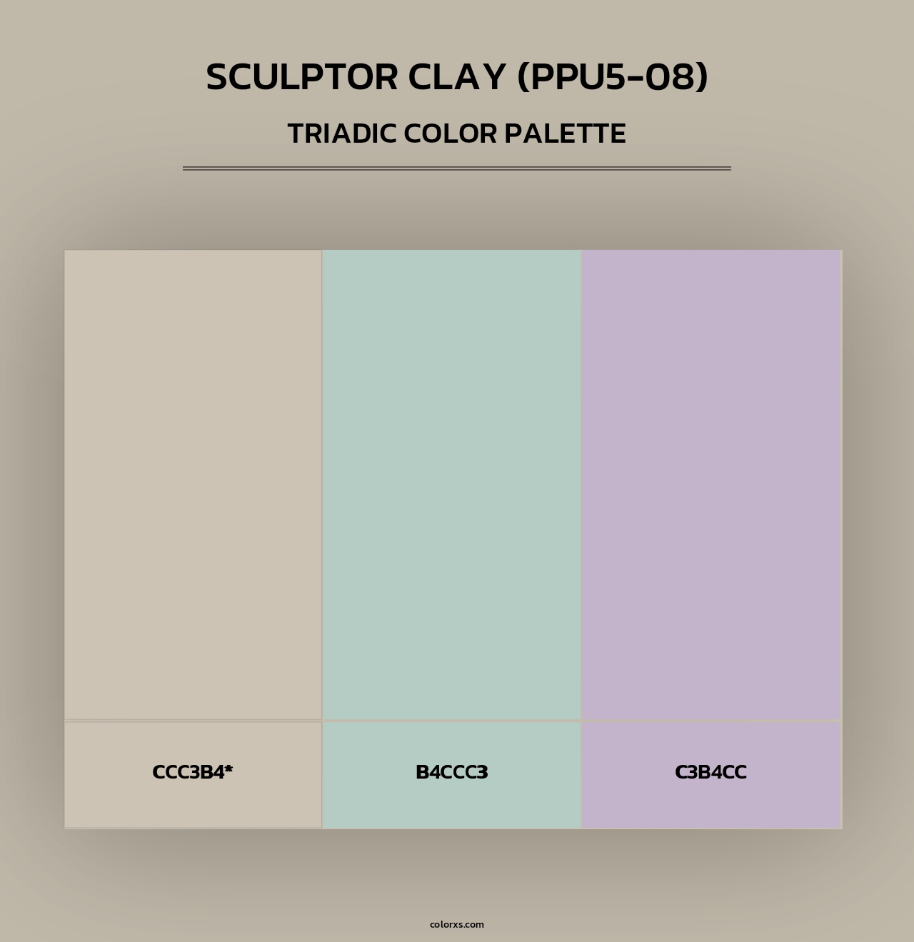 Behr Sculptor Clay (PPU508) Paint coordinating colors and palettes