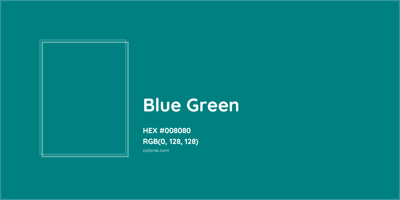 HEX #0095B6 Blue Green Color Crayola Crayons - Color Code
