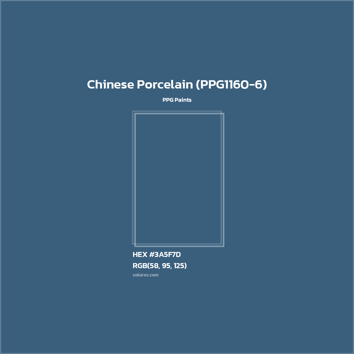 Chinese Porcelain Ppg1160-6 Paint and Primer_UL