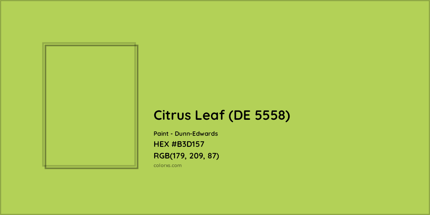 HEX #B3D157 Citrus Leaf (DE 5558) Paint Dunn-Edwards - Color Code