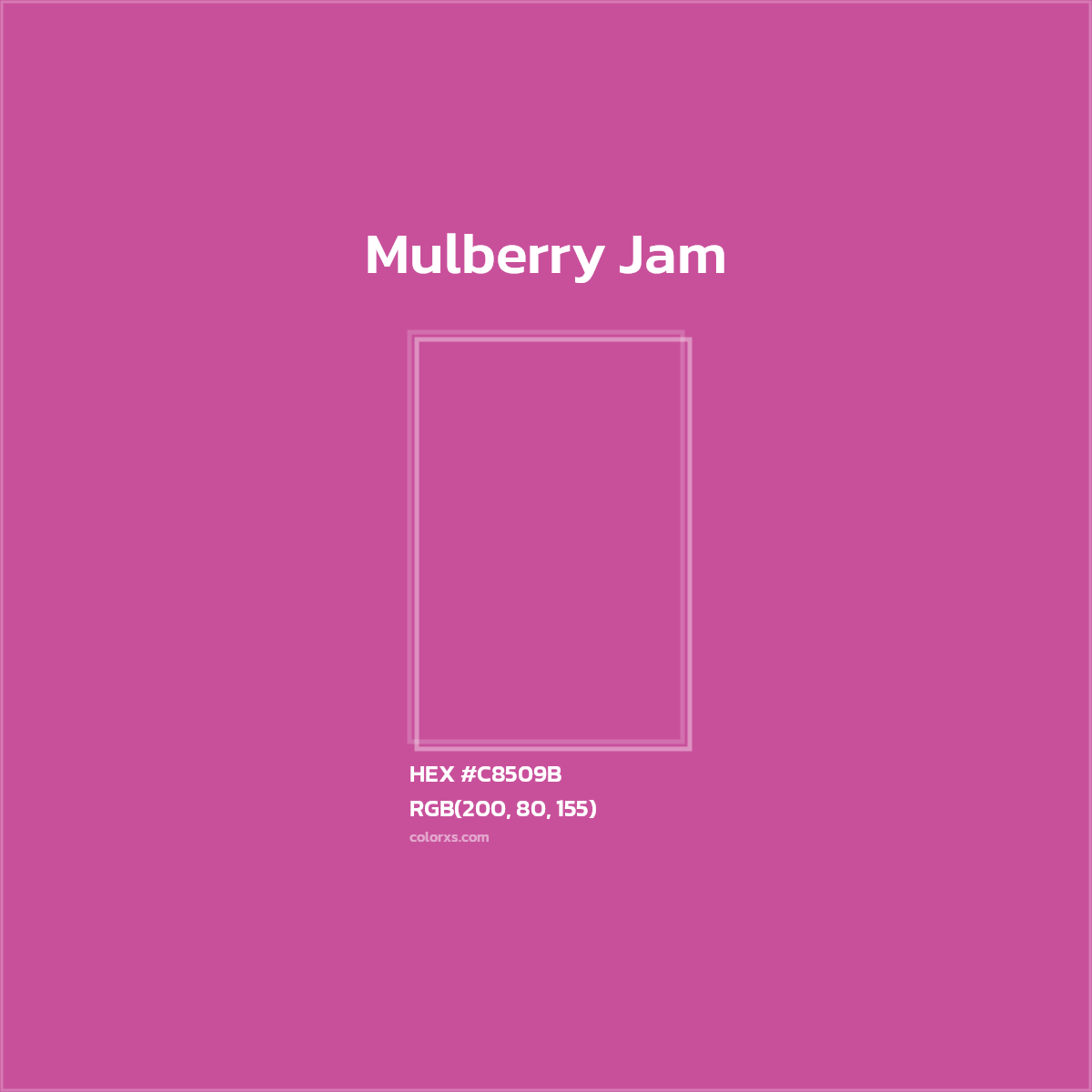 Mulberry Color Palette