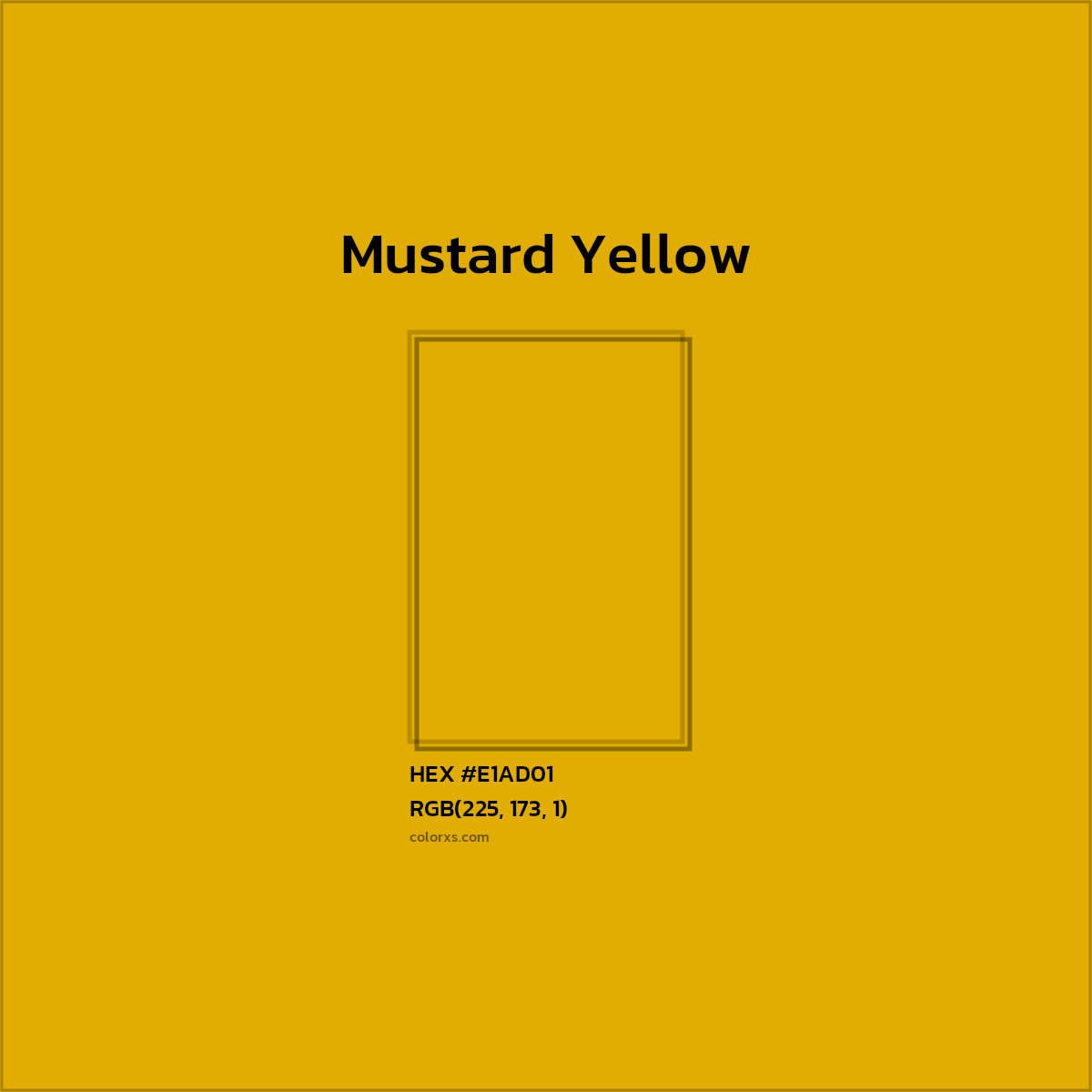 7. Mustard yellow - wide 1