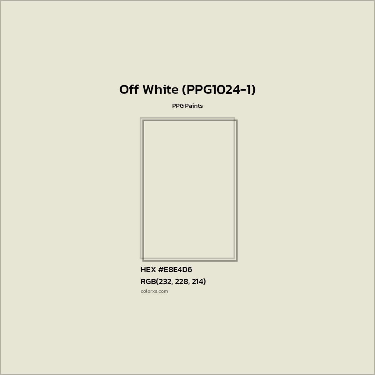 Off White Is On Color Scheme » White »