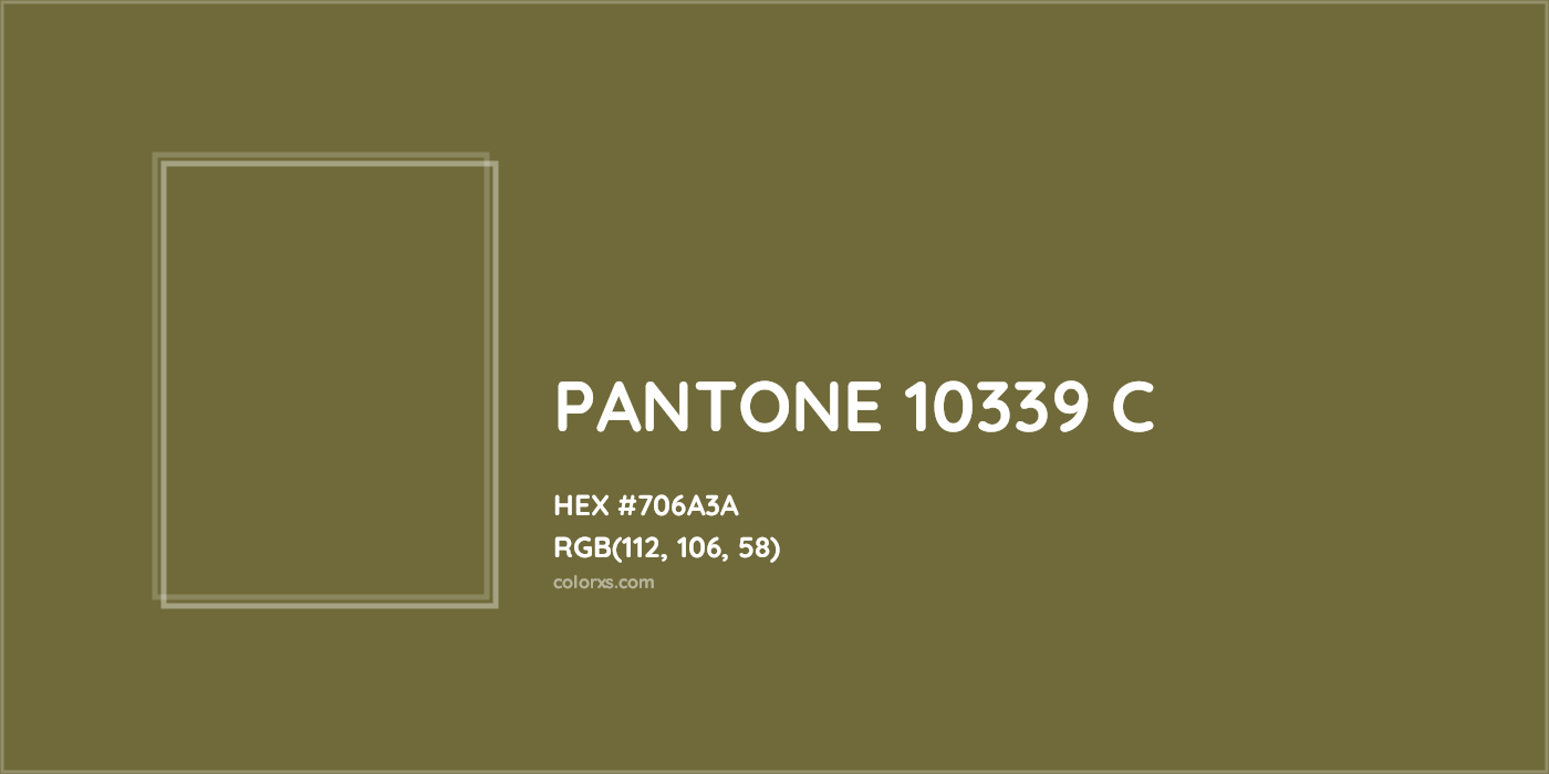 HEX #706A3A PANTONE 10339 C CMS Pantone PMS - Color Code