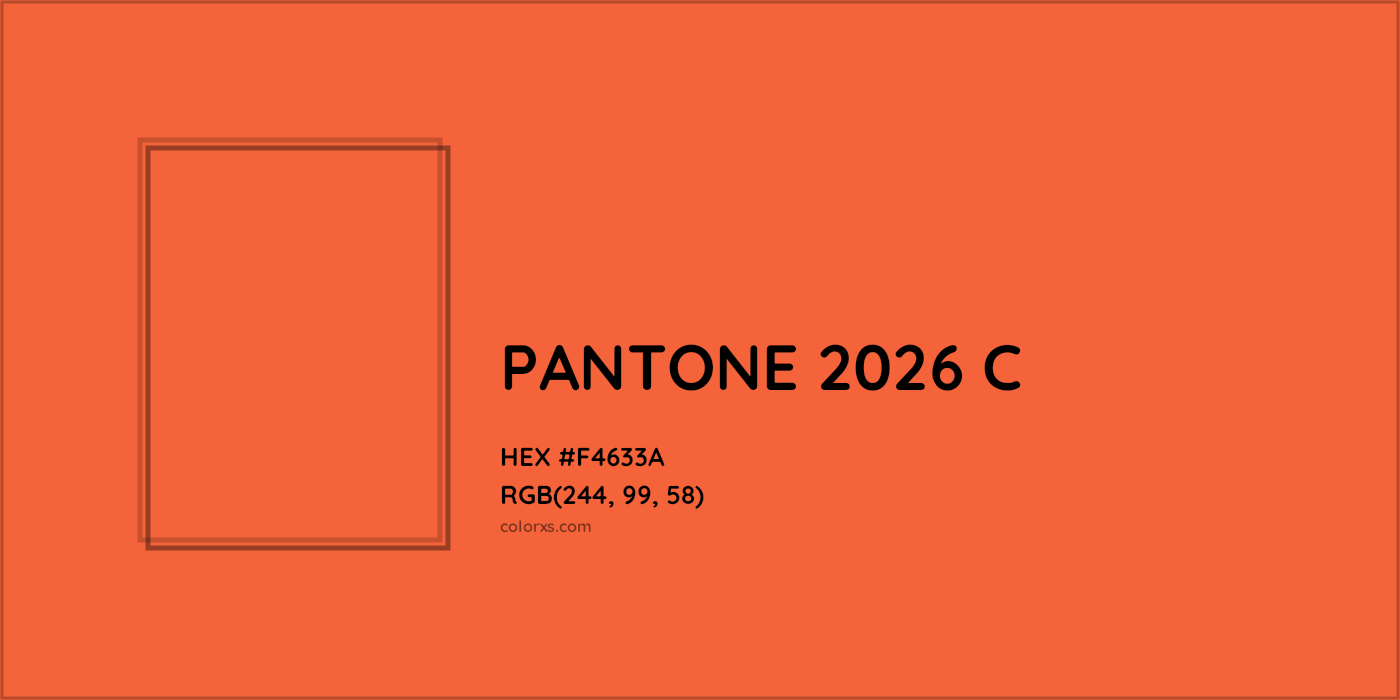 Pantone 2026 C 
