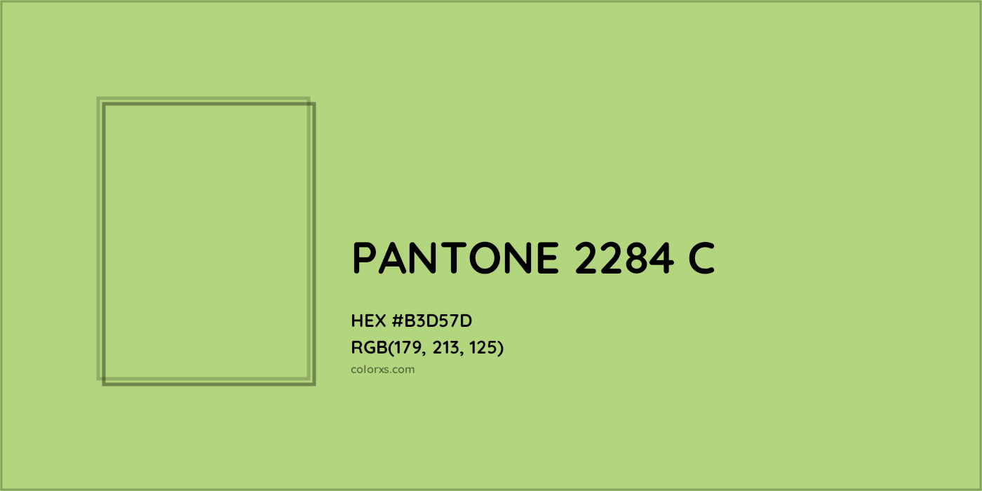 HEX #B3D57D PANTONE 2284 C CMS Pantone PMS - Color Code