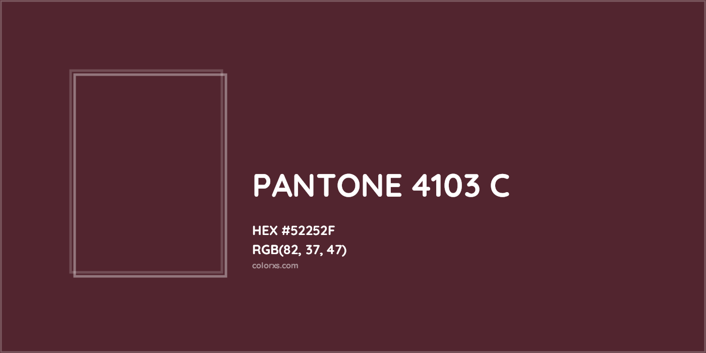 HEX #000000 PANTONE 4103 C CMS Pantone PMS - Color Code