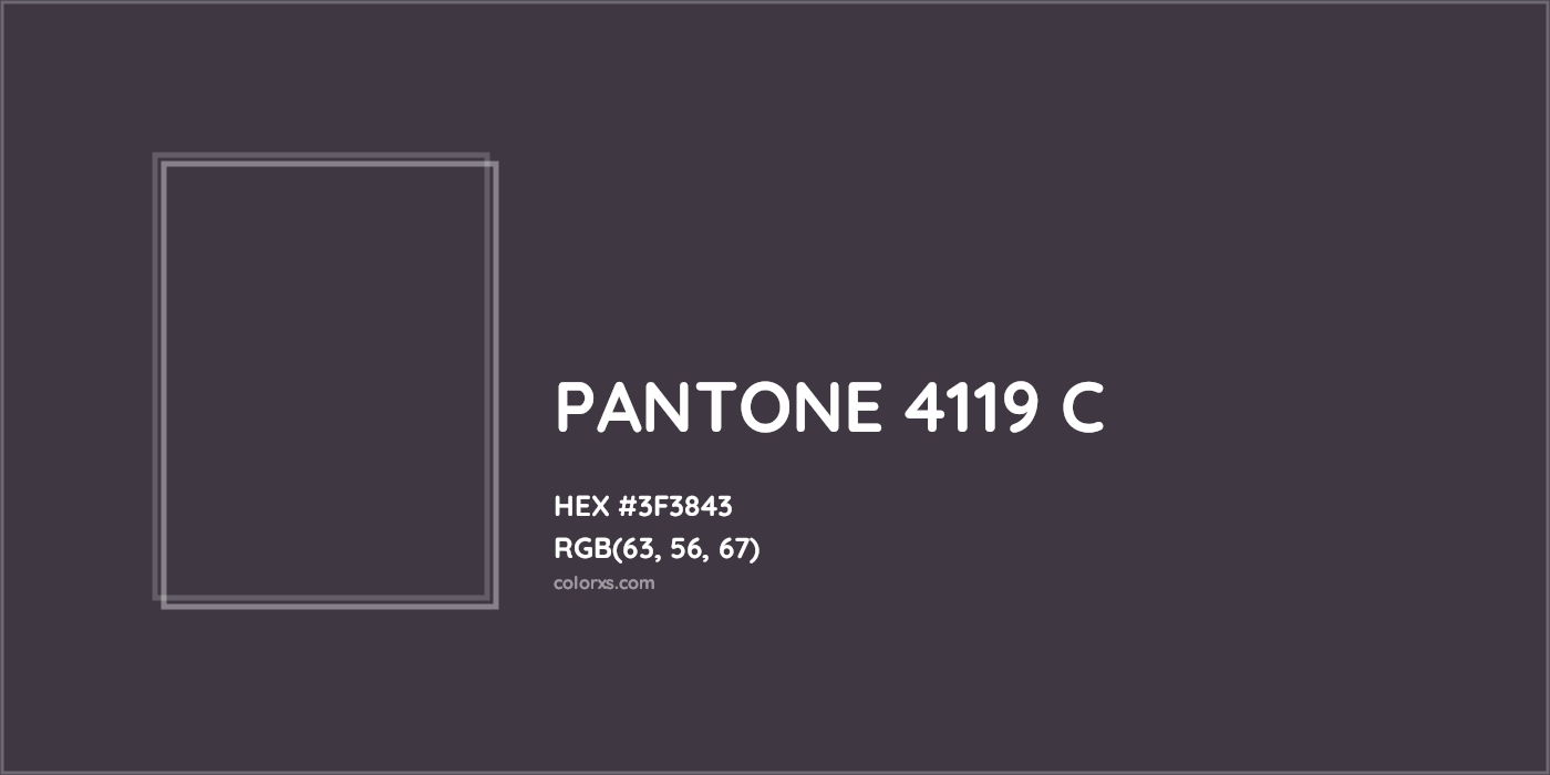 HEX #000000 PANTONE 4119 C CMS Pantone PMS - Color Code