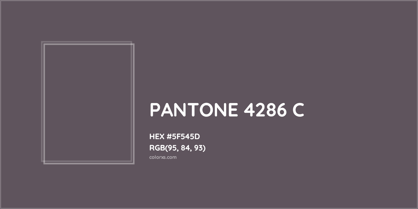 HEX #000000 PANTONE 4286 C CMS Pantone PMS - Color Code
