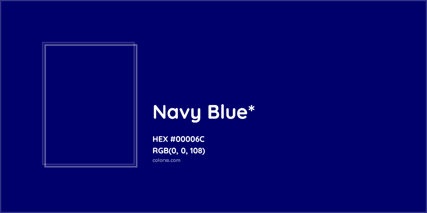 HEX #00006C Color Name, Color Code, Palettes, Similar Paints, Images