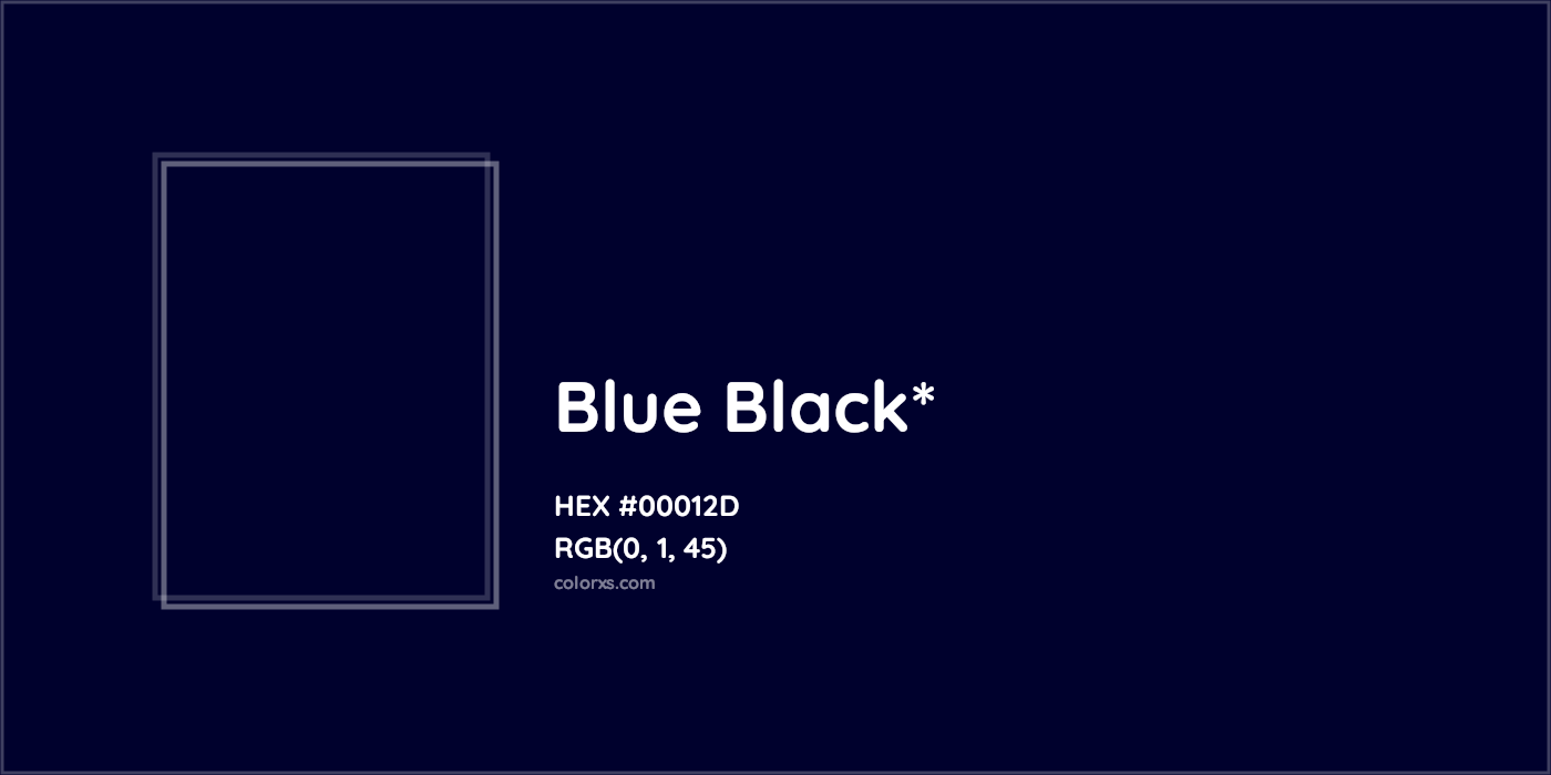 HEX #00012D Color Name, Color Code, Palettes, Similar Paints, Images