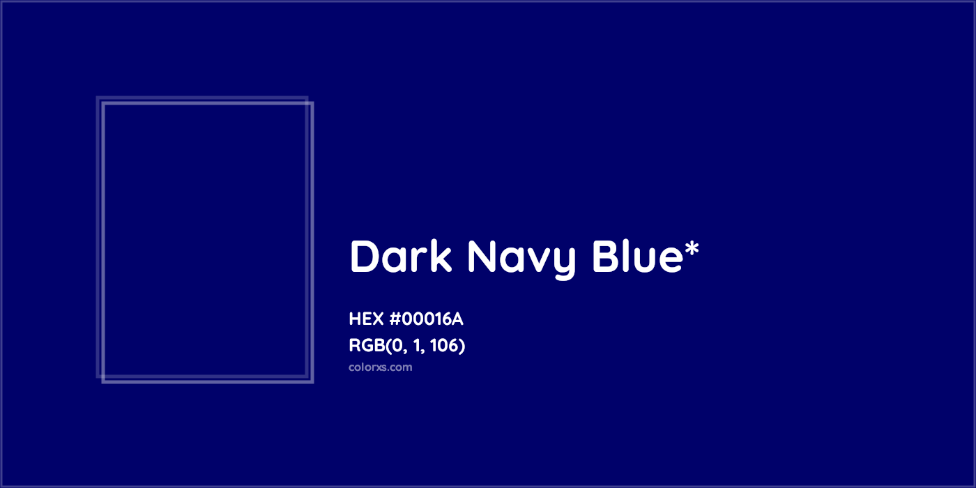 HEX #00016A Color Name, Color Code, Palettes, Similar Paints, Images