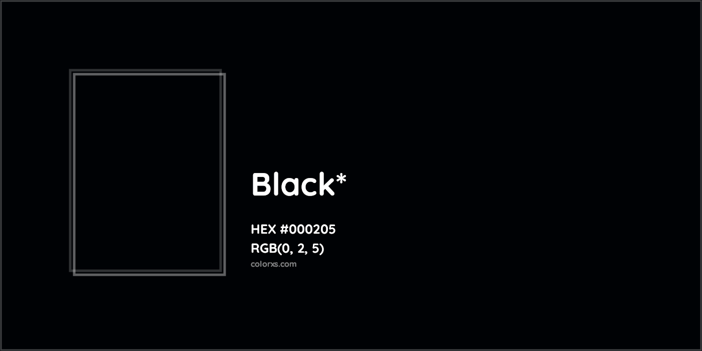 HEX #000205 Color Name, Color Code, Palettes, Similar Paints, Images