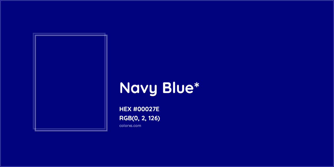 HEX #00027E Color Name, Color Code, Palettes, Similar Paints, Images
