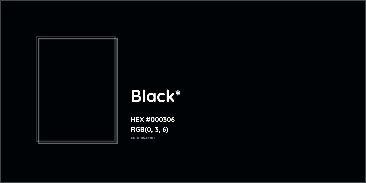 HEX #000306 Color Name, Color Code, Palettes, Similar Paints, Images