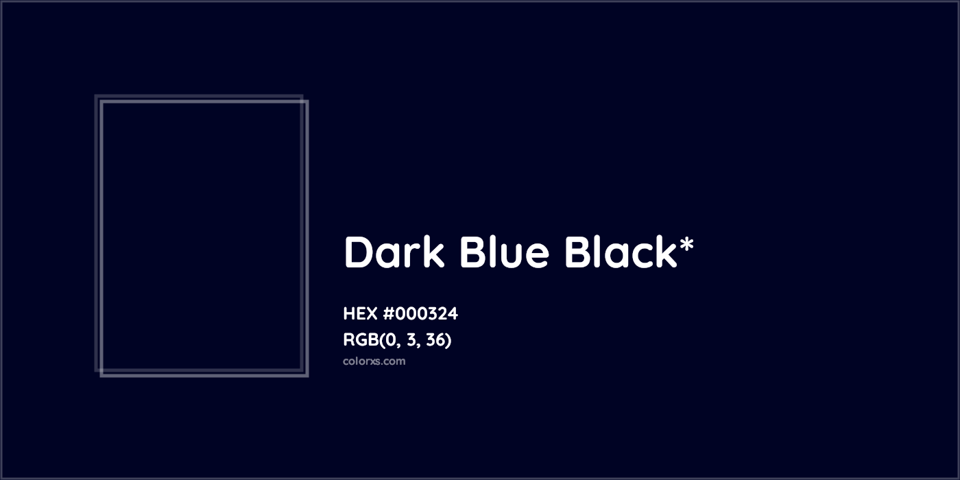 HEX #000324 Color Name, Color Code, Palettes, Similar Paints, Images