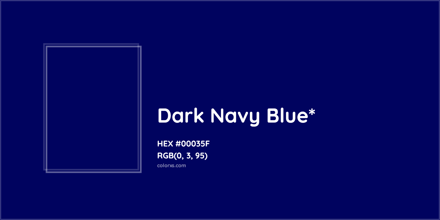 HEX #00035F Color Name, Color Code, Palettes, Similar Paints, Images