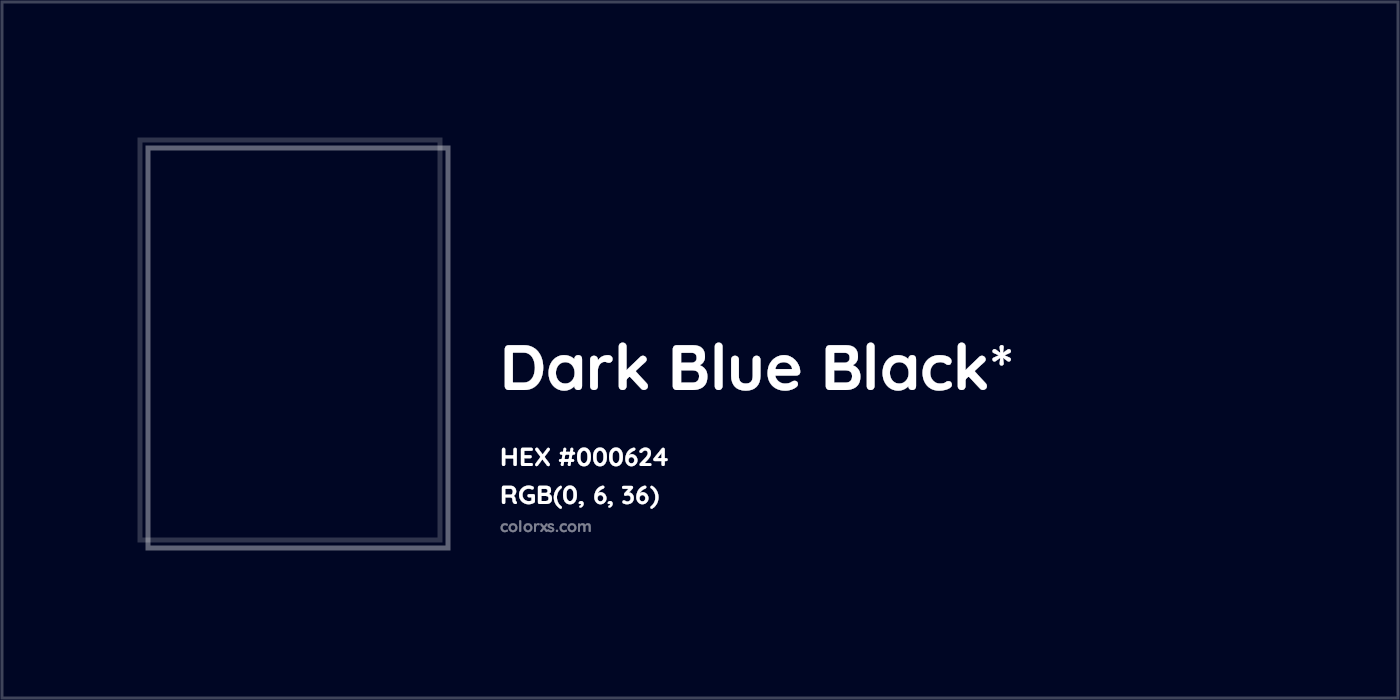 HEX #000624 Color Name, Color Code, Palettes, Similar Paints, Images