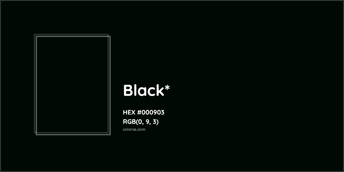 HEX #000903 Color Name, Color Code, Palettes, Similar Paints, Images