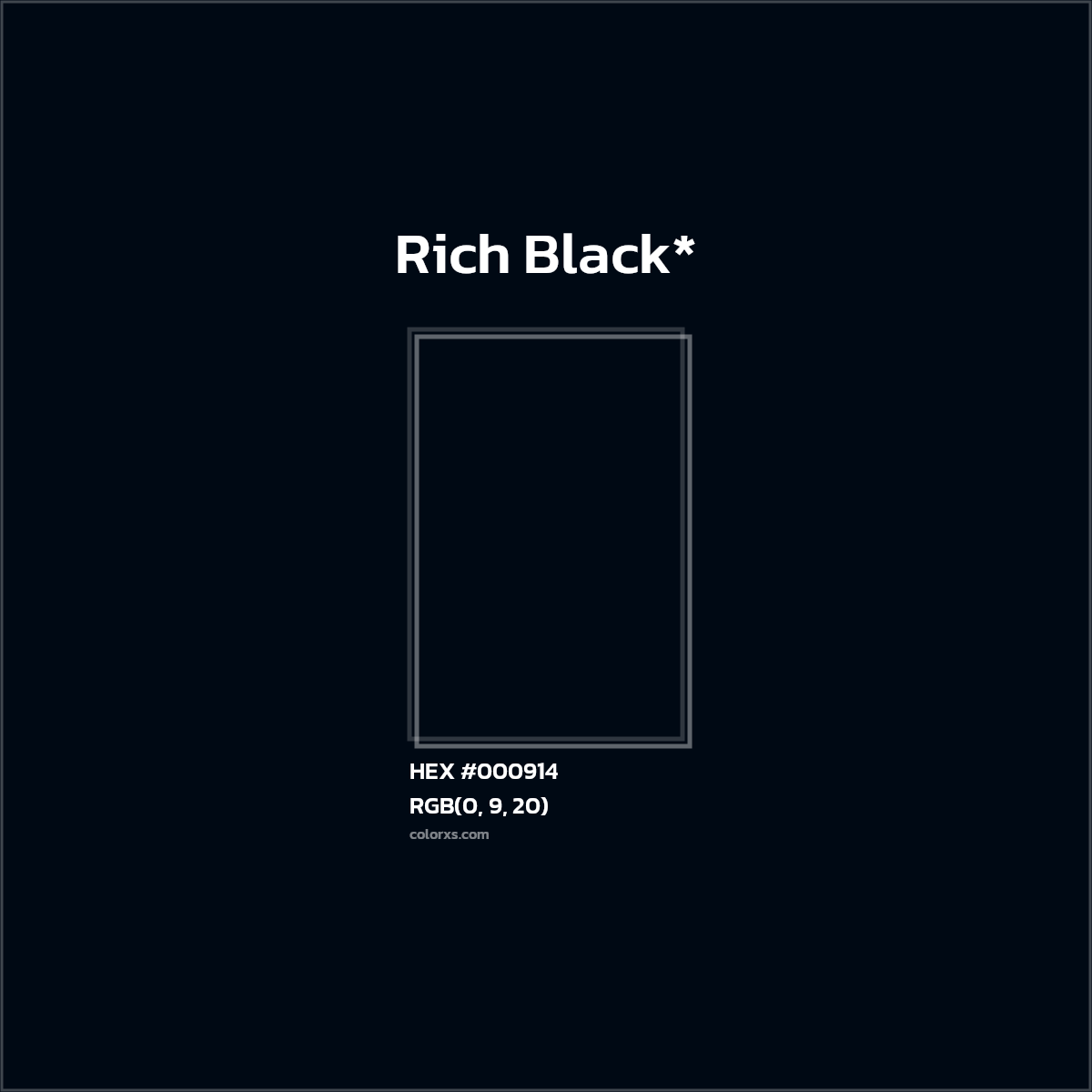 HEX #000914 Color Name, Color Code, Palettes, Similar Paints, Images