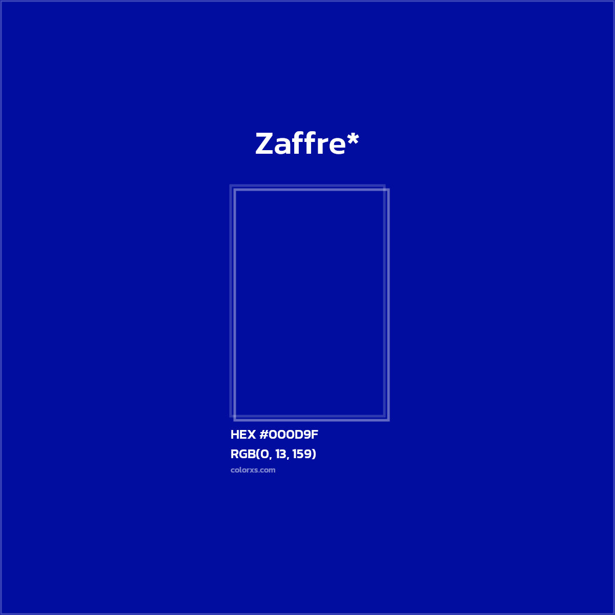 HEX #000D9F Color Name, Color Code, Palettes, Similar Paints, Images