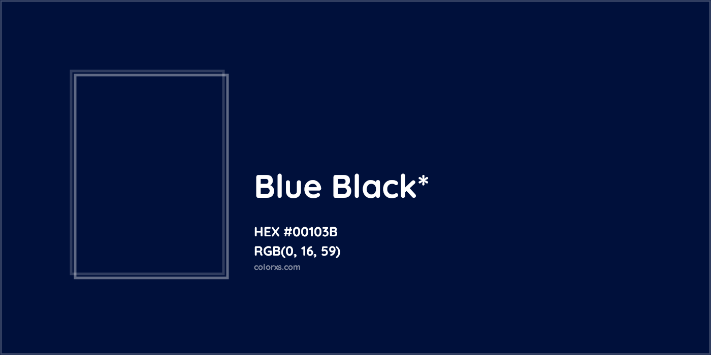 HEX #00103B Color Name, Color Code, Palettes, Similar Paints, Images