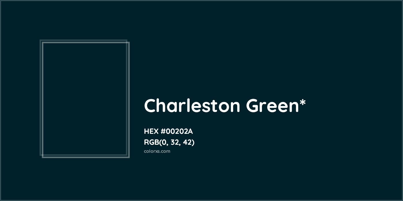 HEX #00202A Color Name, Color Code, Palettes, Similar Paints, Images
