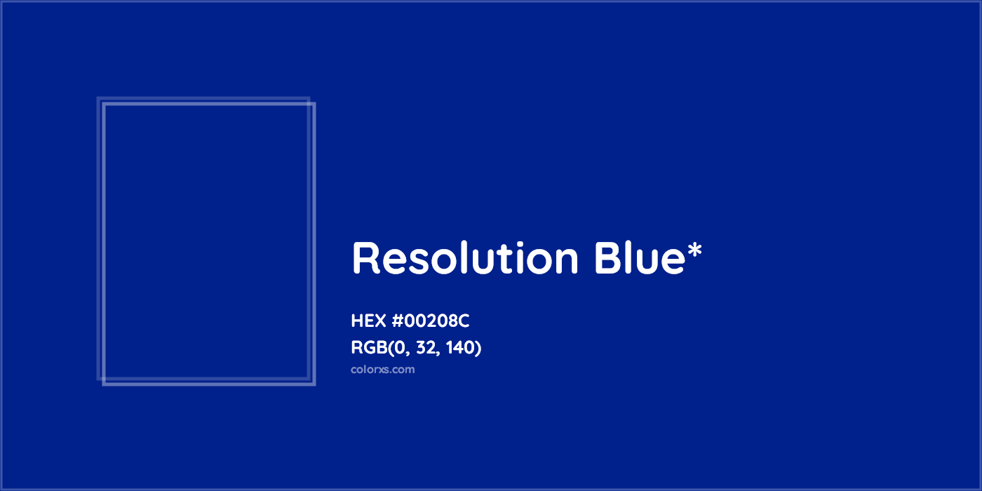 HEX #00208C Color Name, Color Code, Palettes, Similar Paints, Images