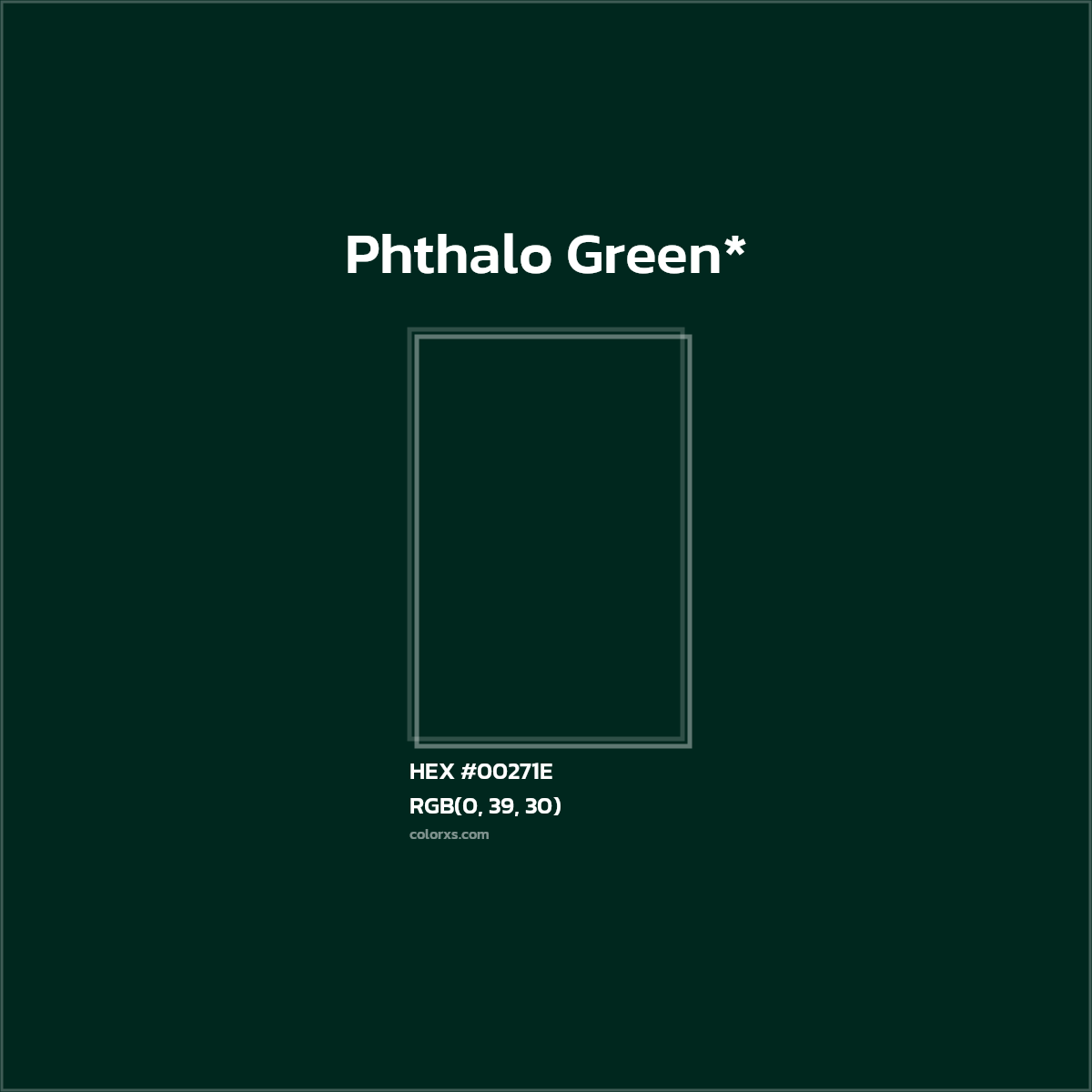 HEX #00271E Color Name, Color Code, Palettes, Similar Paints, Images