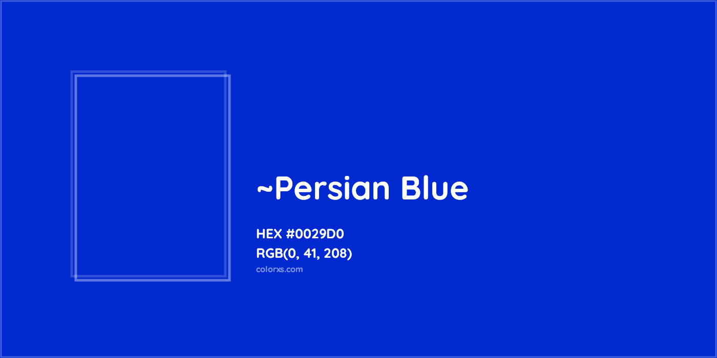 HEX #0029D0 Color Name, Color Code, Palettes, Similar Paints, Images