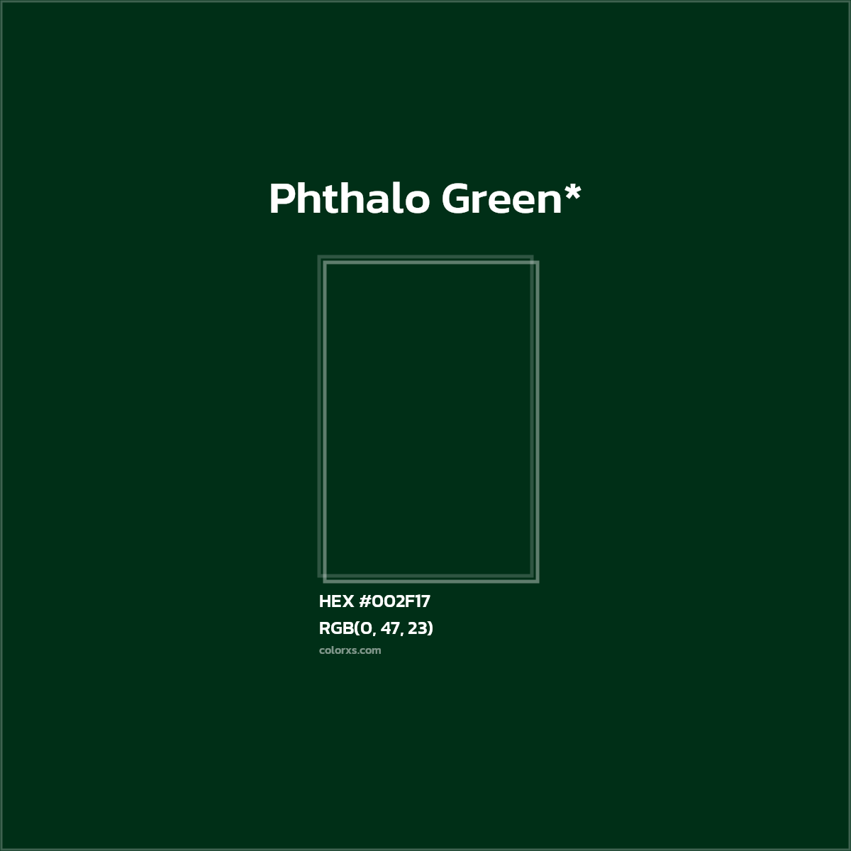 HEX #002F17 Color Name, Color Code, Palettes, Similar Paints, Images