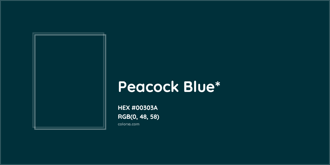 HEX #00303A Color Name, Color Code, Palettes, Similar Paints, Images