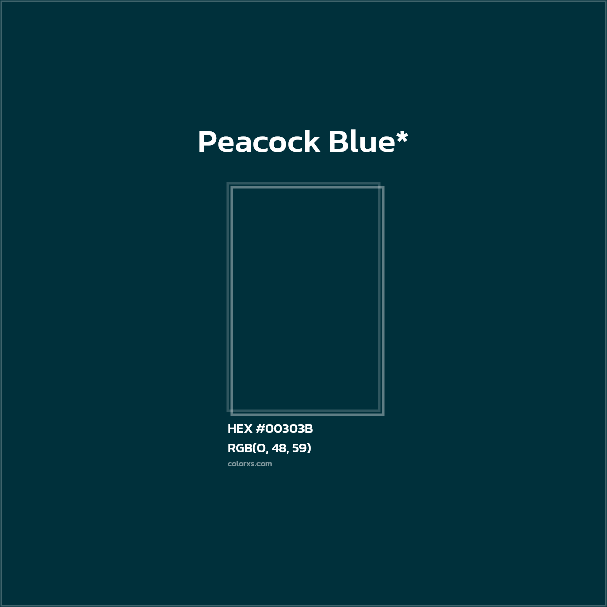HEX #00303B Color Name, Color Code, Palettes, Similar Paints, Images