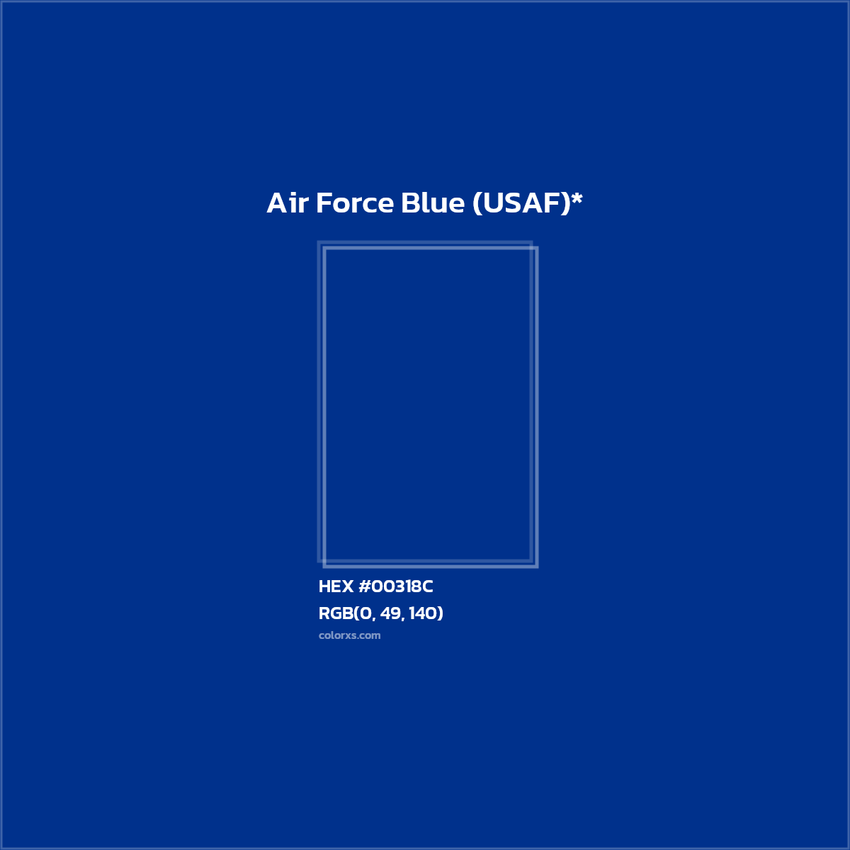 HEX #00318C Color Name, Color Code, Palettes, Similar Paints, Images