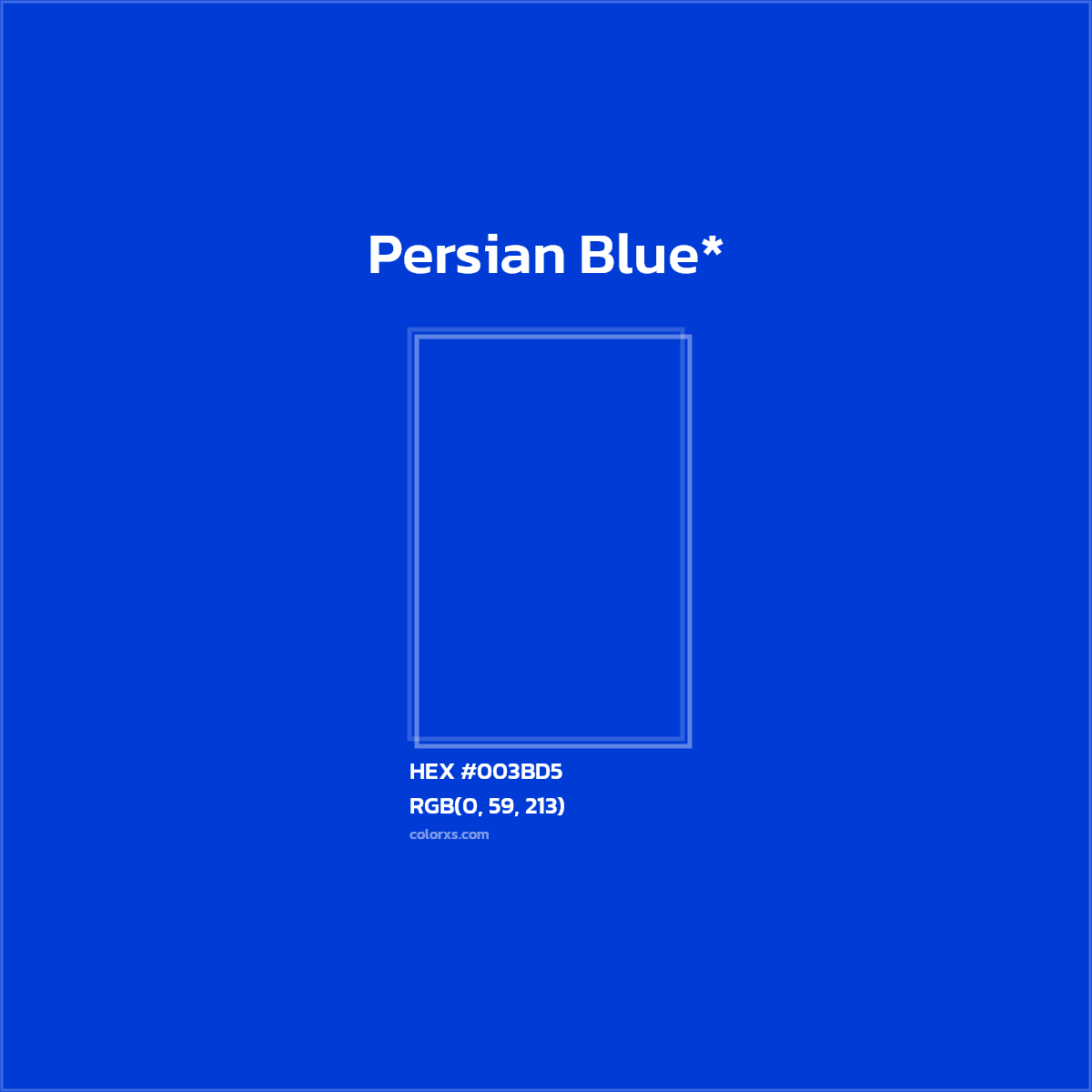 HEX #003BD5 Color Name, Color Code, Palettes, Similar Paints, Images