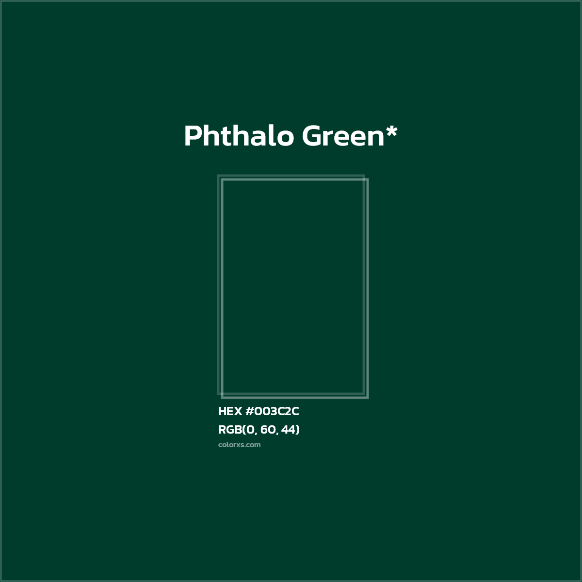 HEX #003C2C Color Name, Color Code, Palettes, Similar Paints, Images