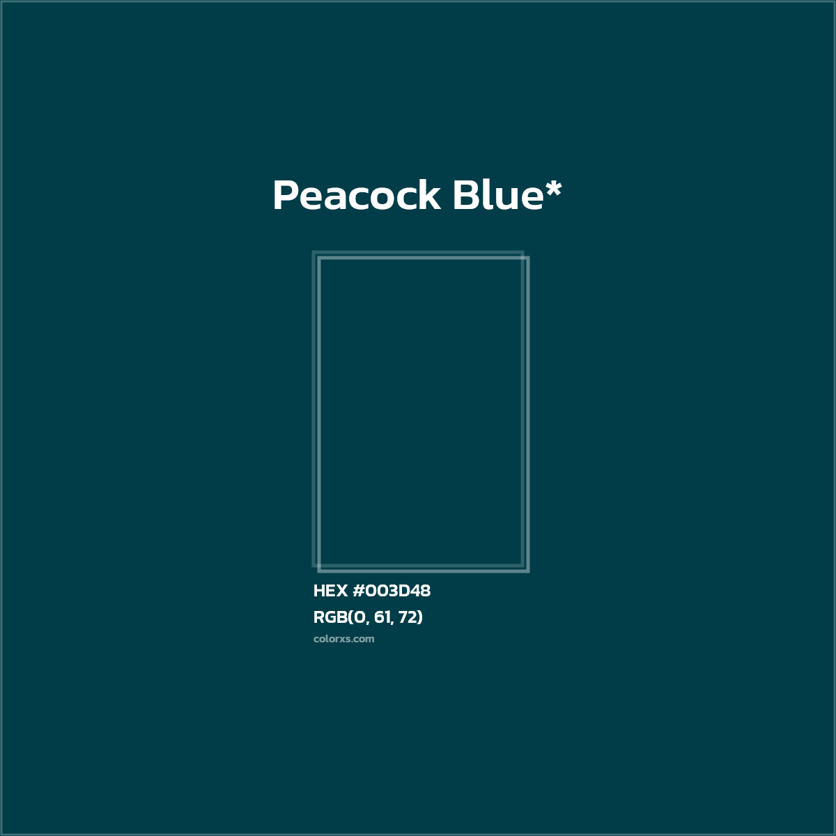 HEX #003D48 Color Name, Color Code, Palettes, Similar Paints, Images