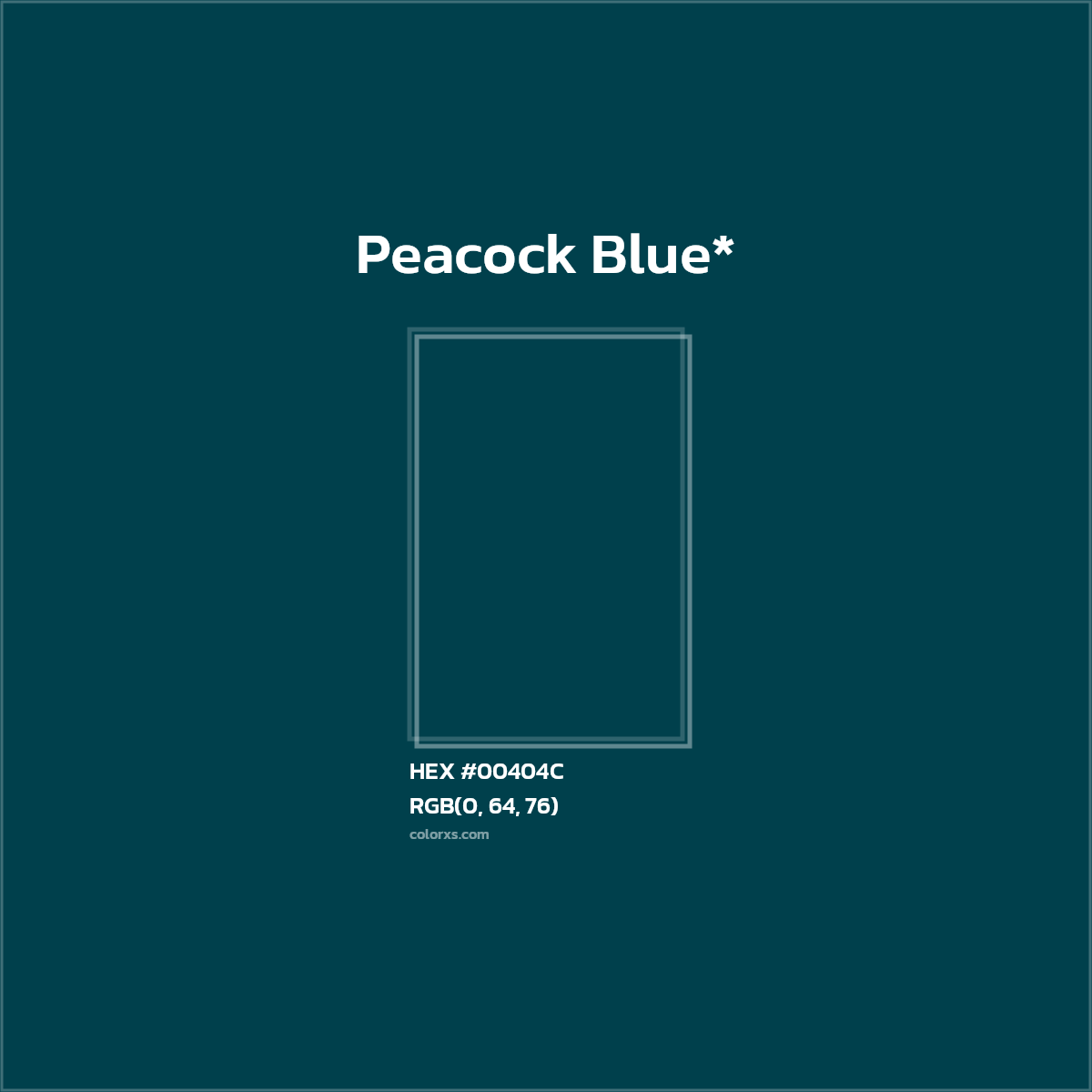 HEX #00404C Color Name, Color Code, Palettes, Similar Paints, Images