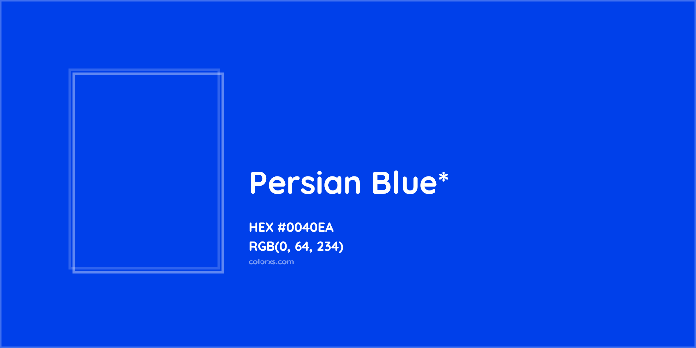 HEX #0040EA Color Name, Color Code, Palettes, Similar Paints, Images