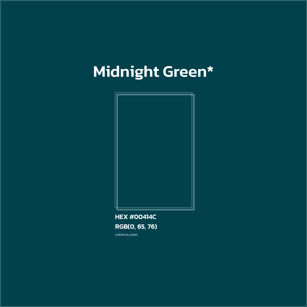 HEX #00414C Color Name, Color Code, Palettes, Similar Paints, Images