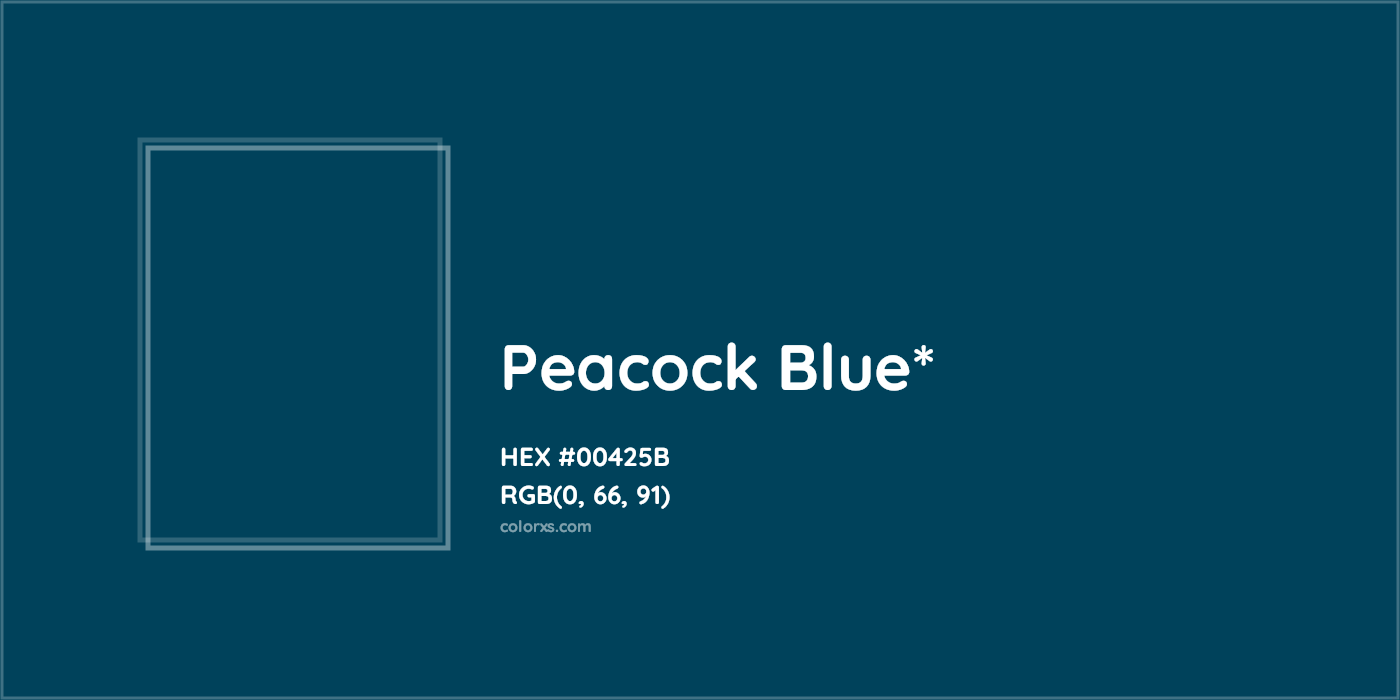 HEX #00425B Color Name, Color Code, Palettes, Similar Paints, Images
