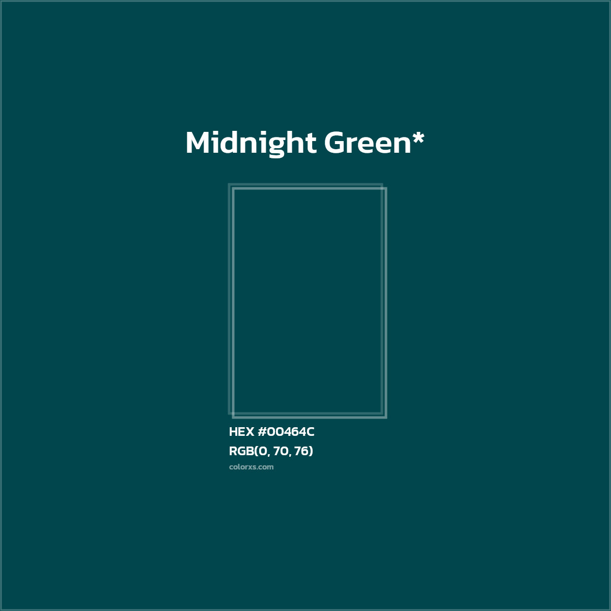 HEX #00464C Color Name, Color Code, Palettes, Similar Paints, Images