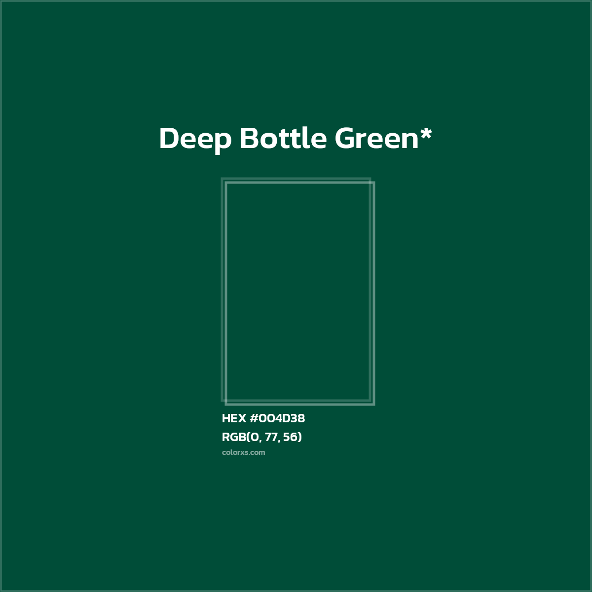 HEX #004D38 Color Name, Color Code, Palettes, Similar Paints, Images