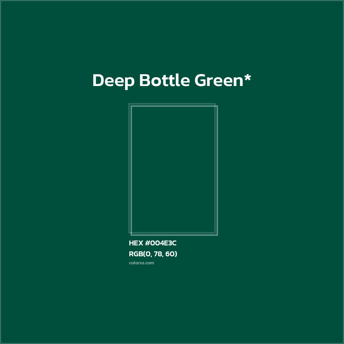 HEX #004E3C Color Name, Color Code, Palettes, Similar Paints, Images